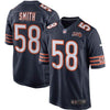 Image of Roquan Smith Chicago Bears 100th Season Game Jersey – Navy 2019