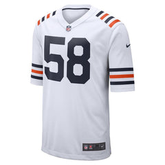 Roquan Smith Chicago Bears 2019 Alternate Classic Game Jersey – White 2019