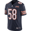 Image of Roquan Smith Chicago Bears NFL 100th Season Limited Jersey – Navy 2019