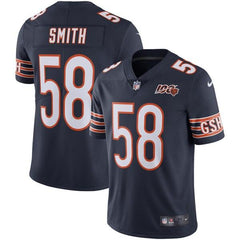 Roquan Smith Chicago Bears NFL 100th Season Limited Jersey – Navy 2019