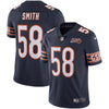 Image of Roquan Smith Chicago Bears NFL 100th Season Limited Jersey – Navy 2019