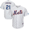 Image of Todd Frazier New York Mets Majestic Official Cool Base Player Jersey – White/Royal 2019