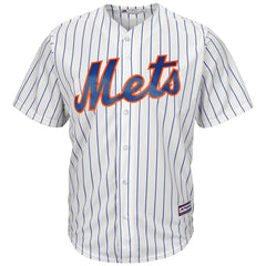 Brandon Nimmo New York Mets Majestic Official Cool Base Player Jersey - White/Royal 2019