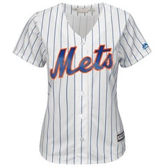 Robinson Cano New York Mets Majestic Women's Home Cool Base Player Jersey - White/Royal 2019