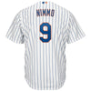 Image of Brandon Nimmo New York Mets Majestic Official Cool Base Player Jersey - White/Royal 2019