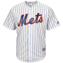 Todd Frazier New York Mets Majestic Official Cool Base Player Jersey – White/Royal 2019