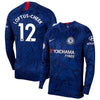 Image of Ruben Loftus-Cheek Chelsea 2019 Home Replica Stadium Long Sleeve Jersey – Blue 2019