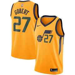 Rudy Gobert Utah Jazz Replica Swingman Jersey - Statement Edition – Gold 2019