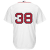 Image of Rusney Castillo Boston Red Sox Majestic Cool Base Player Jersey - White 2019