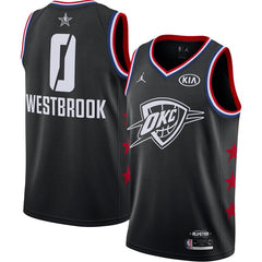 Russell Westbrook Oklahoma City Thunder Jordan Brand 2019 NBA All-Star Game Finished Swingman Jersey – Black 2019