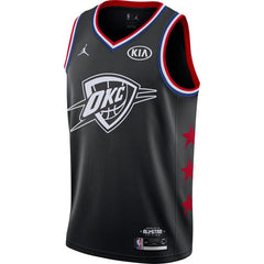 Russell Westbrook Oklahoma City Thunder Jordan Brand 2019 NBA All-Star Game Finished Swingman Jersey – Black 2019