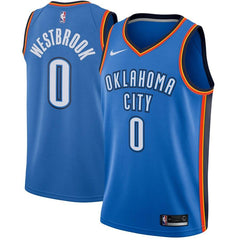 Russell Westbrook Oklahoma City Thunder Swingman Jersey Blue - Icon Edition 2019