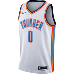 Russell Westbrook Oklahoma City Thunder Swingman Jersey White - Association Edition 2019