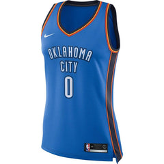 Russell Westbrook Oklahoma City Thunder Women's Swingman Jersey Blue - Icon Edition 2019