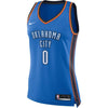 Image of Russell Westbrook Oklahoma City Thunder Women's Swingman Jersey Blue - Icon Edition 2019