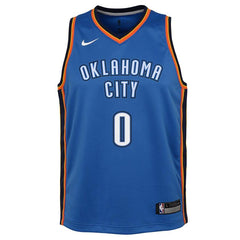 Russell Westbrook Oklahoma City Thunder Youth Swingman Jersey Blue - Icon Edition 2019