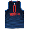 Image of Russell Westbrook Oklahoma City Thunder Youth Swingman Jersey - Navy 2019