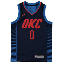 Russell Westbrook Oklahoma City Thunder Youth Swingman Jersey - Navy 2019