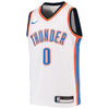 Image of Russell Westbrook Oklahoma City Thunder Youth Swingman Jersey - White 2019