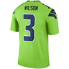 Image of Russell Wilson Seattle Seahawks Color Rush Legend Jersey - Neon Green 2019