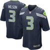 Image of Russell Wilson Seattle Seahawks Game Jersey - College Navy 2019