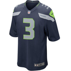 Russell Wilson Seattle Seahawks Game Jersey - College Navy 2019