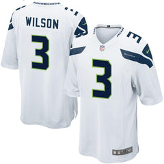 Russell Wilson Seattle Seahawks Game Jersey - White 2019