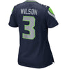 Image of Russell Wilson Seattle Seahawks Girls Youth Replica Game Jersey - College Navy 2019