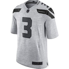 Russell Wilson Seattle Seahawks Gridiron Gray II Limited Jersey - Gray 2019