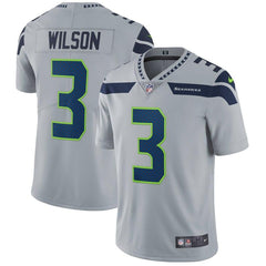 Russell Wilson Seattle Seahawks Vapor Untouchable Limited Player Jersey - Gray 2019