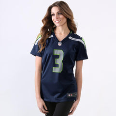 Russell Wilson Seattle Seahawks Women's Game Jersey - College Navy 2019