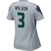 Image of Russell Wilson Seattle Seahawks Women's Game Jersey - Gray 2019