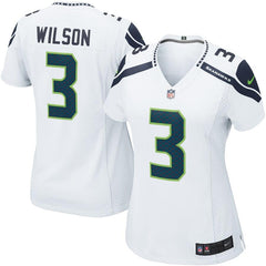 Russell Wilson Seattle Seahawks Women's Game Jersey - White 2019