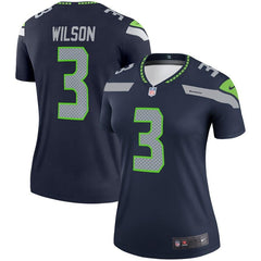 Russell Wilson Seattle Seahawks Women's Legend Jersey – College Navy 2019