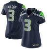 Image of Russell Wilson Seattle Seahawks Women's Limited Jersey - Navy Blue 2019