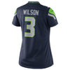 Image of Russell Wilson Seattle Seahawks Women's Limited Jersey - Navy Blue 2019