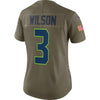 Image of Russell Wilson Seattle Seahawks Women's Salute to Service Limited Jersey - Olive 2019