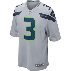 Russell Wilson Seattle Seahawks Youth Alternate Game Jersey - Gray 2019