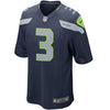 Image of Russell Wilson Seattle Seahawks Youth Team Color Game Jersey - College Navy 2019