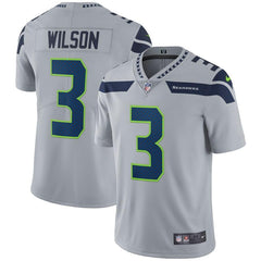 Russell Wilson Seattle Seahawks Youth Vapor Untouchable Limited Player Jersey - Gray 2019