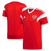 Image of Russia National Team Youth Home Replica Blank Jersey - Red 2019