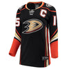Image of Ryan Getzlaf Anaheim Ducks Women's Home Breakaway Player Jersey - Black 2019