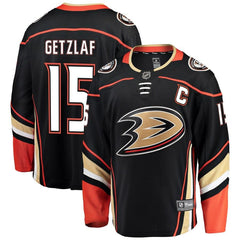 Ryan Getzlaf Anaheim Ducks Youth Home Breakaway Player Jersey - Black 2019
