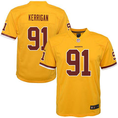 Ryan Kerrigan Washington Redskins Youth Color Rush Game Jersey - Gold 2019