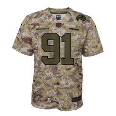 Ryan Kerrigan Washington Redskins Youth Salute to Service Game Jersey - Camo 2019