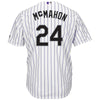 Image of Ryan McMahon Colorado Rockies Majestic Home Cool Base Player Jersey - White 2019