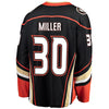 Image of Ryan Miller Anaheim Ducks Breakaway Player Jersey – Black 2019