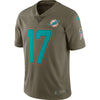 Image of Ryan Tannehill Miami Dolphins Salute To Service Limited Jersey - Olive 2019