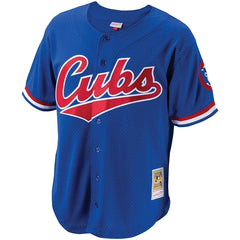 Ryne Sandberg Chicago Cubs Mitchell & Ness Cooperstown Collection Mesh Batting Practice Button-Up Jersey – Royal 2019