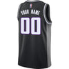 Image of Sacramento Kings Swingman Custom Jersey Black - Statement Edition 2019